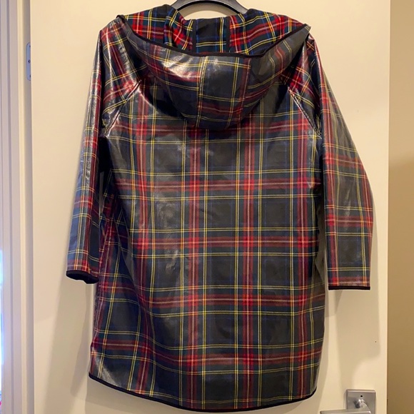 Zara Tartan Rain Coat size S - Picture 4 of 5